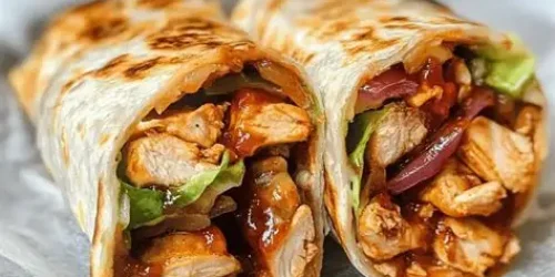 bbq chicken wrap