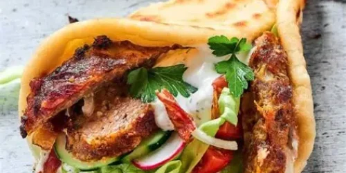 mixed meat gyro